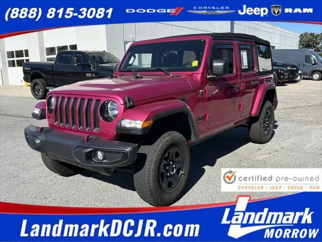 used 2022 Jeep Wrangler Unlimited car, priced at $29,977