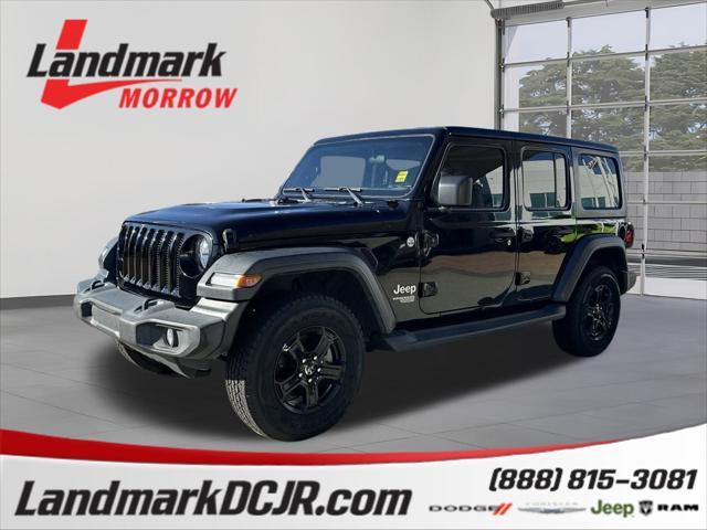 used 2020 Jeep Wrangler Unlimited car, priced at $24,877