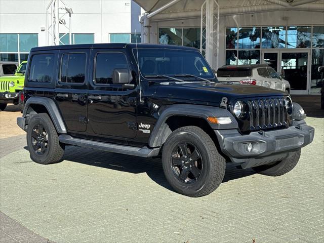 used 2020 Jeep Wrangler Unlimited car, priced at $24,877