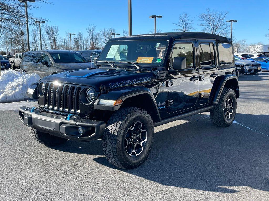 used 2022 Jeep Wrangler Unlimited 4xe car, priced at $32,340