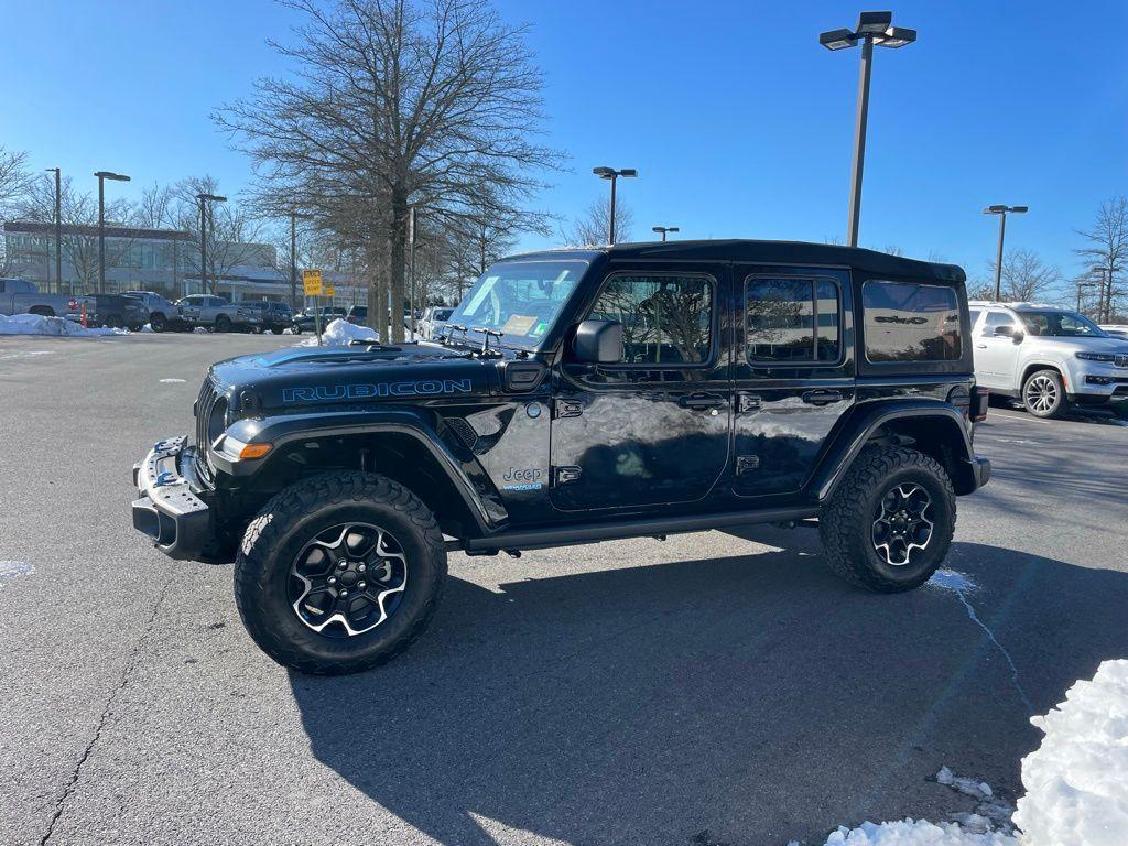 used 2022 Jeep Wrangler Unlimited 4xe car, priced at $32,340