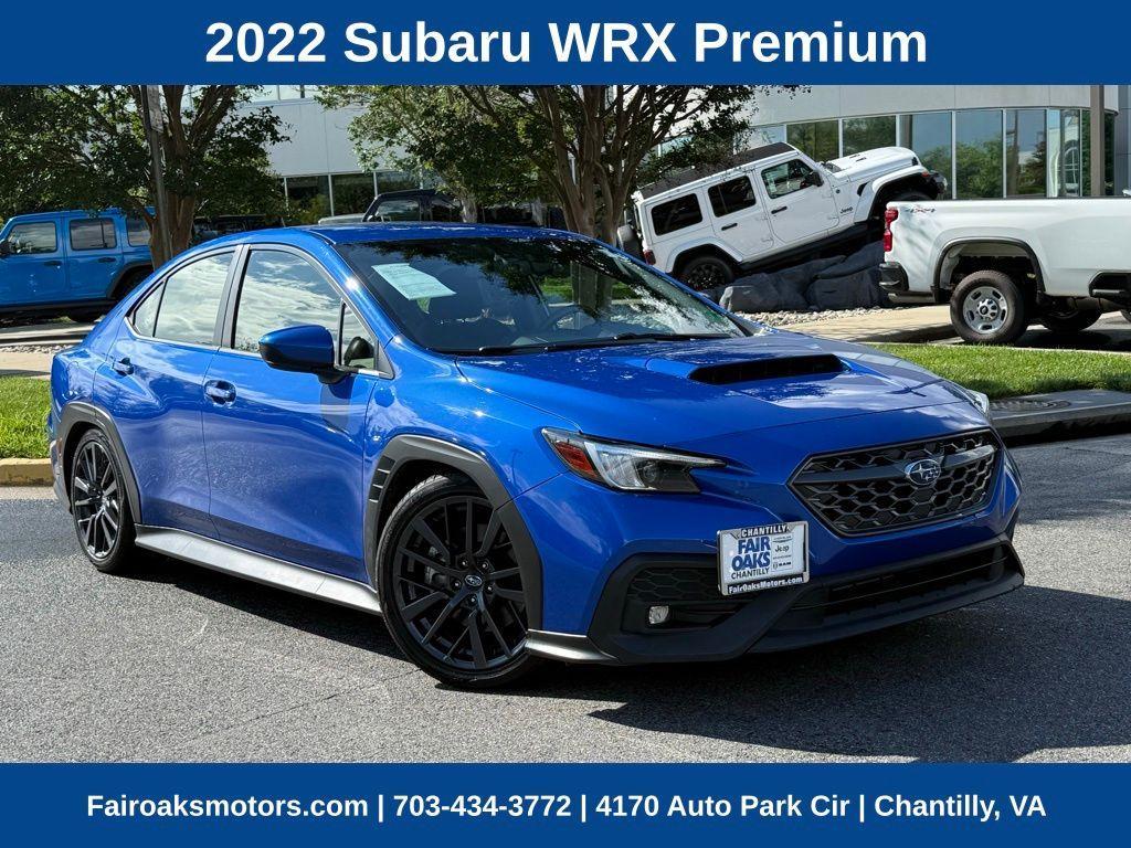 used 2022 Subaru WRX car, priced at $24,350
