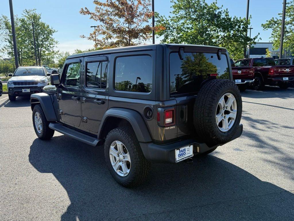 used 2021 Jeep Wrangler Unlimited car, priced at $25,517
