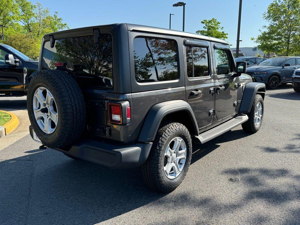 used 2021 Jeep Wrangler Unlimited car, priced at $25,517