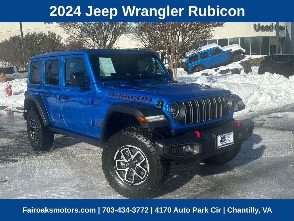 used 2024 Jeep Wrangler car, priced at $51,930