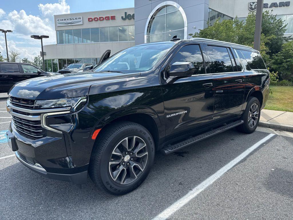 used 2021 Chevrolet Suburban car, priced at $48,689