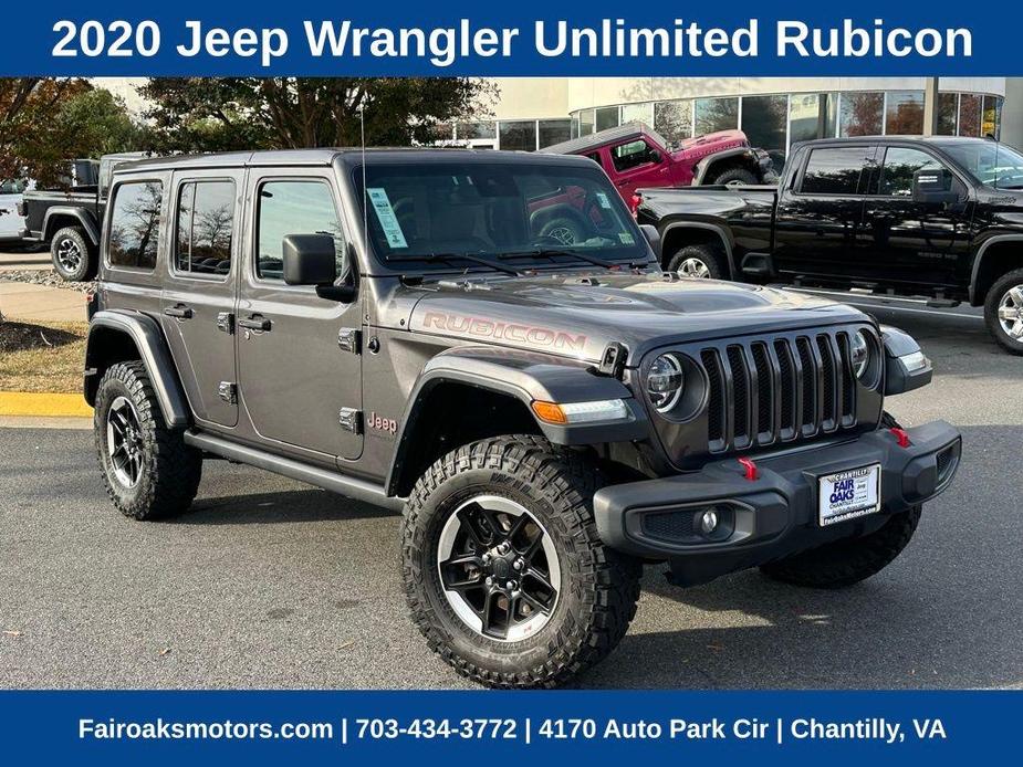 used 2020 Jeep Wrangler Unlimited car, priced at $32,070