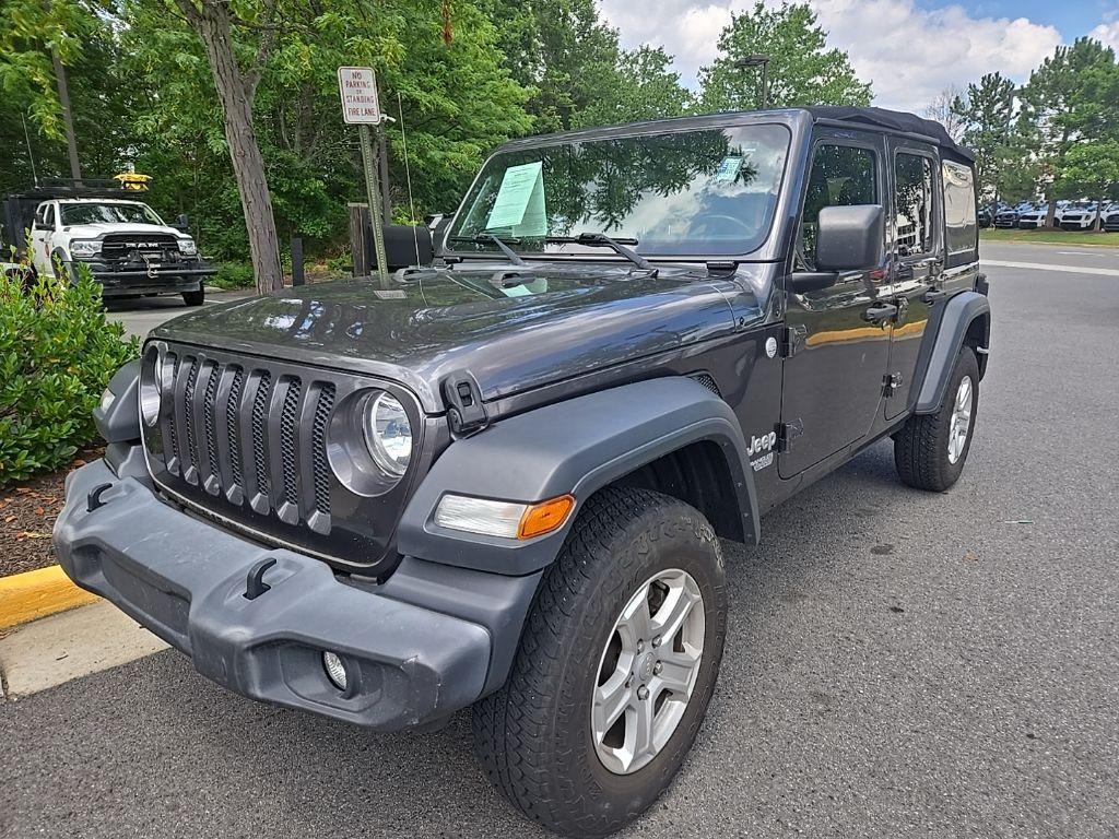 used 2018 Jeep Wrangler Unlimited car, priced at $25,547
