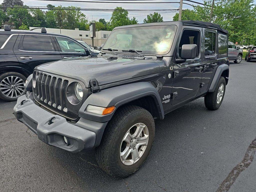 used 2018 Jeep Wrangler Unlimited car, priced at $25,547