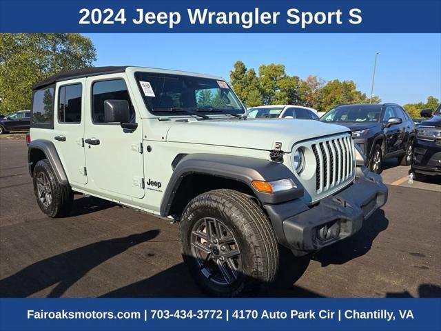 used 2024 Jeep Wrangler car, priced at $40,463