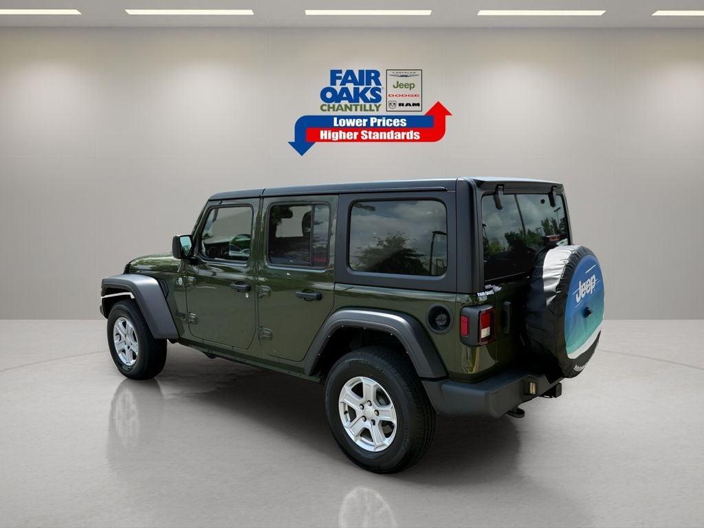 used 2021 Jeep Wrangler Unlimited car, priced at $33,500