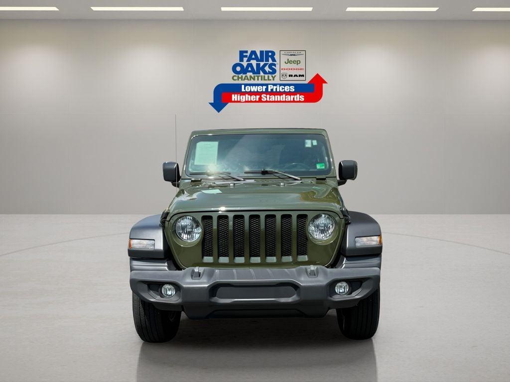 used 2021 Jeep Wrangler Unlimited car, priced at $33,500