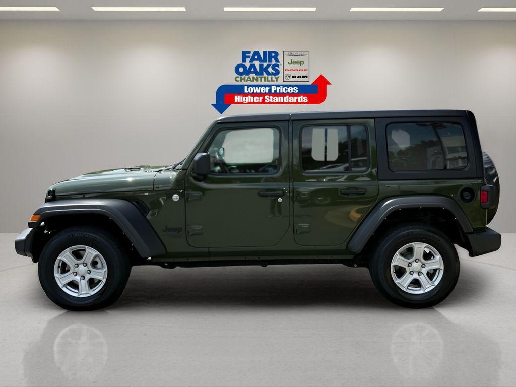used 2021 Jeep Wrangler Unlimited car, priced at $33,500