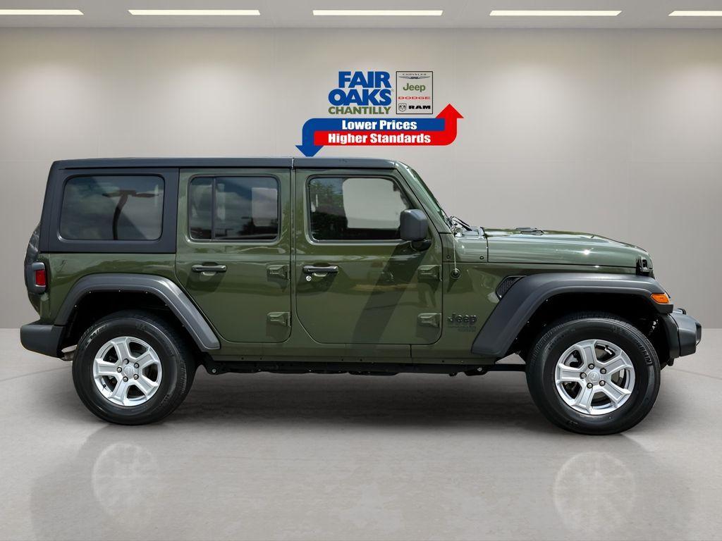 used 2021 Jeep Wrangler Unlimited car, priced at $28,430