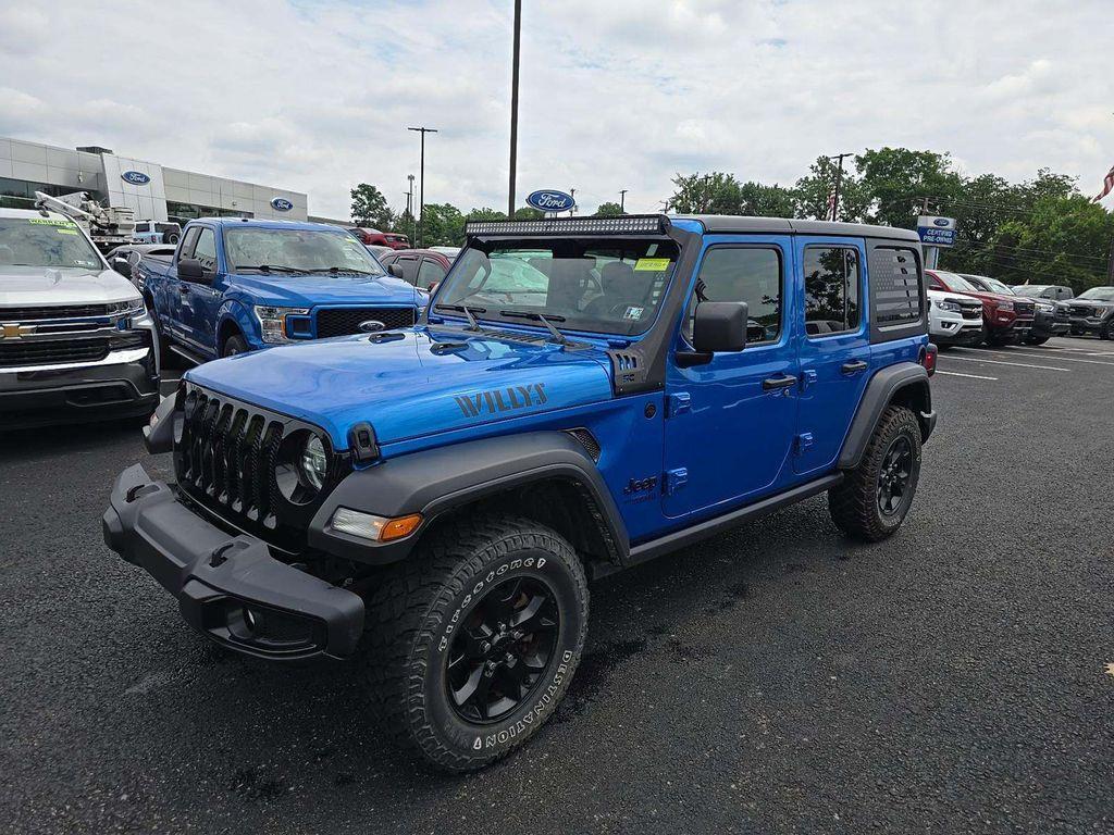 used 2022 Jeep Wrangler Unlimited car, priced at $33,944