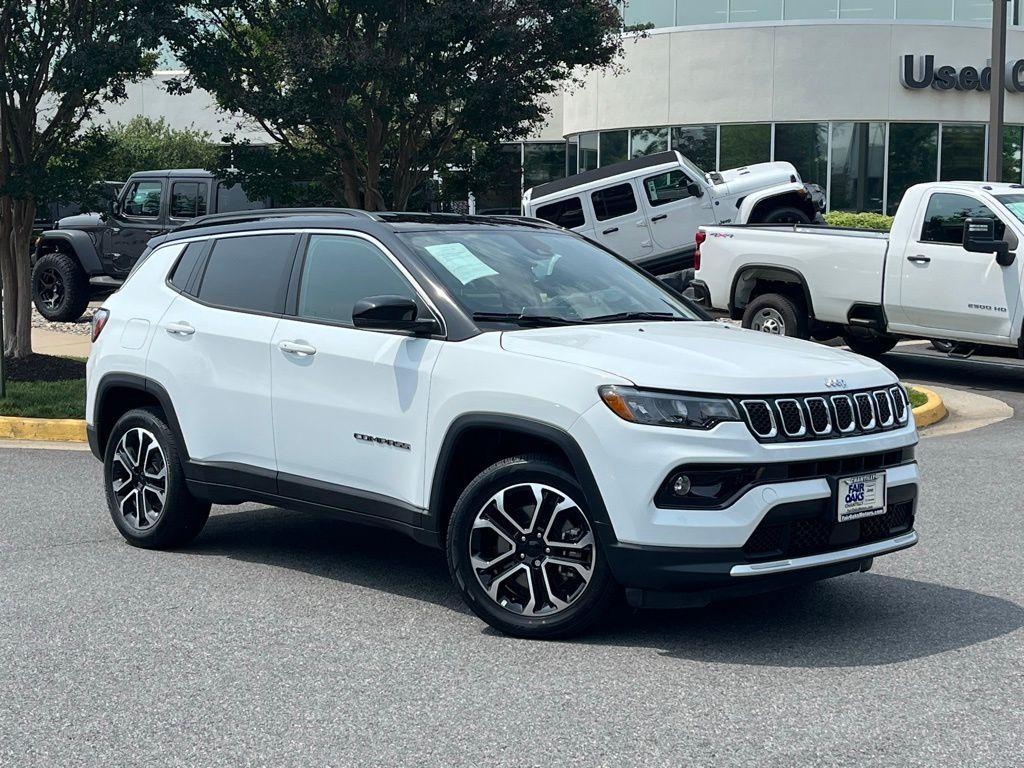 used 2024 Jeep Compass car, priced at $24,648