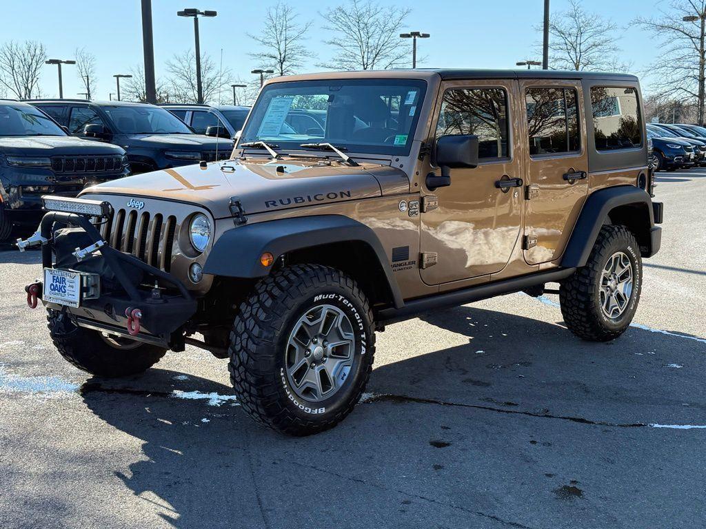 used 2015 Jeep Wrangler Unlimited car, priced at $24,458