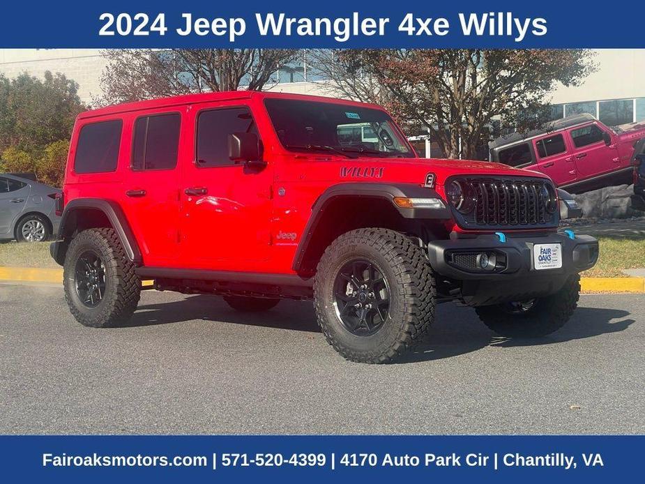 new 2024 Jeep Wrangler 4xe car, priced at $52,422