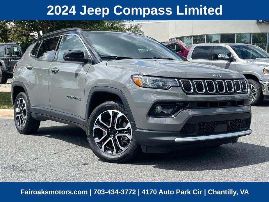 used 2024 Jeep Compass car, priced at $25,294