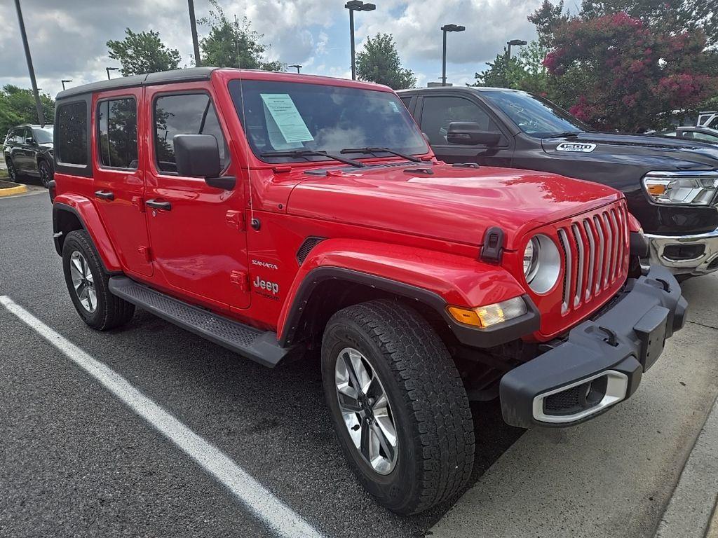 used 2022 Jeep Wrangler Unlimited car, priced at $36,408