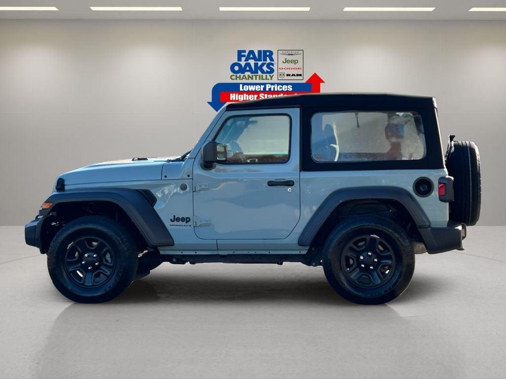 used 2024 Jeep Wrangler car, priced at $31,150