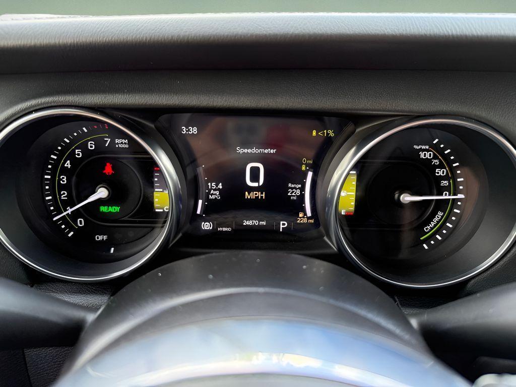 used 2021 Jeep Wrangler Unlimited 4xe car, priced at $34,243