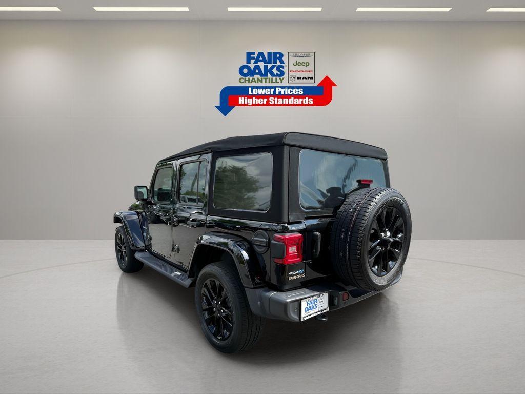 used 2021 Jeep Wrangler Unlimited 4xe car, priced at $34,243