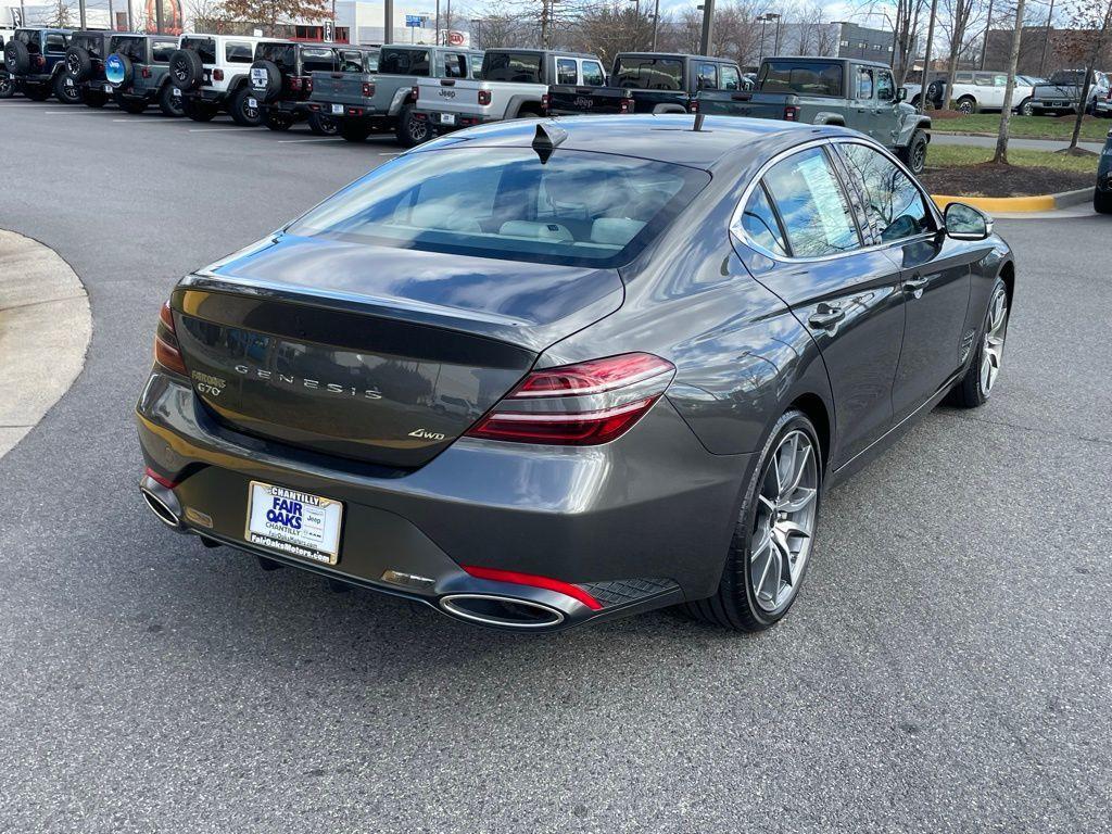 used 2024 Genesis G70 car, priced at $35,736