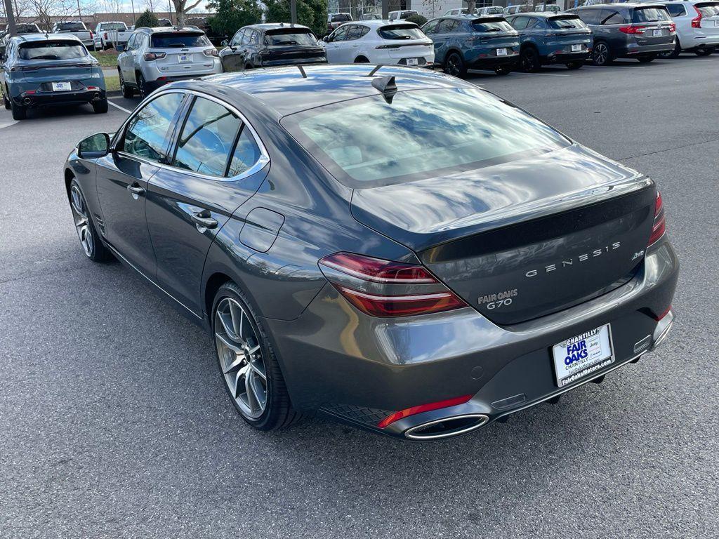 used 2024 Genesis G70 car, priced at $35,736