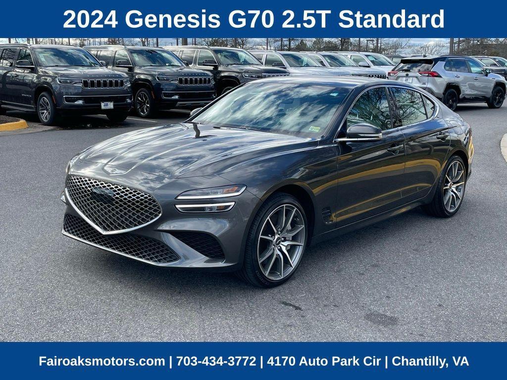 used 2024 Genesis G70 car, priced at $35,736