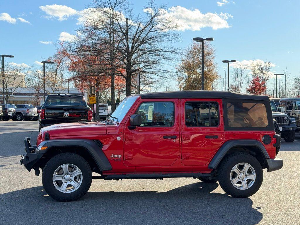 used 2019 Jeep Wrangler Unlimited car, priced at $18,630