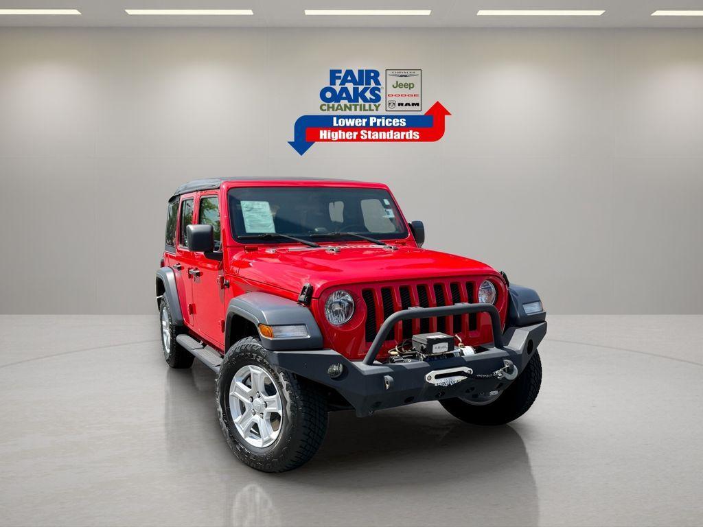 used 2019 Jeep Wrangler Unlimited car, priced at $19,500