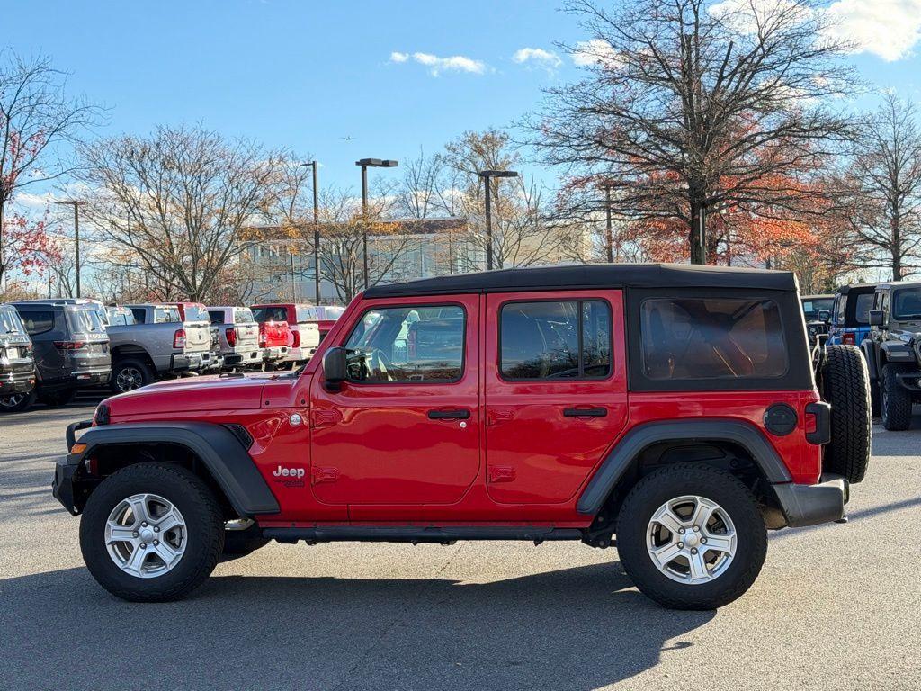 used 2019 Jeep Wrangler Unlimited car, priced at $18,630
