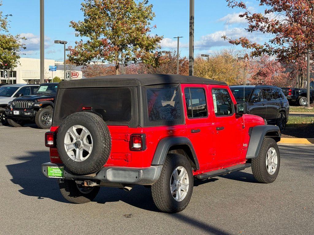 used 2019 Jeep Wrangler Unlimited car, priced at $18,630