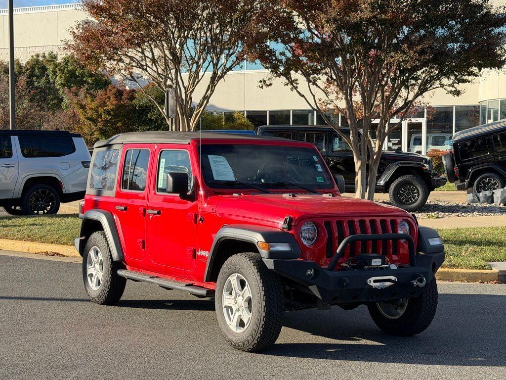 used 2019 Jeep Wrangler Unlimited car, priced at $18,630