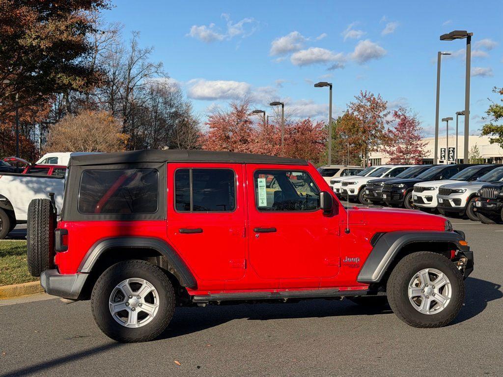 used 2019 Jeep Wrangler Unlimited car, priced at $18,630