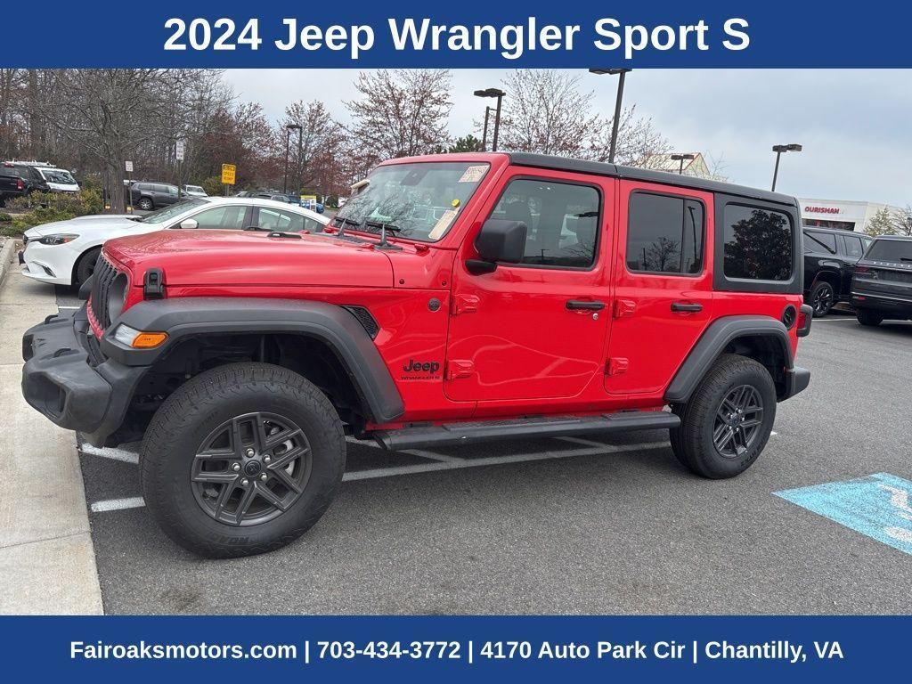 used 2024 Jeep Wrangler car, priced at $35,686