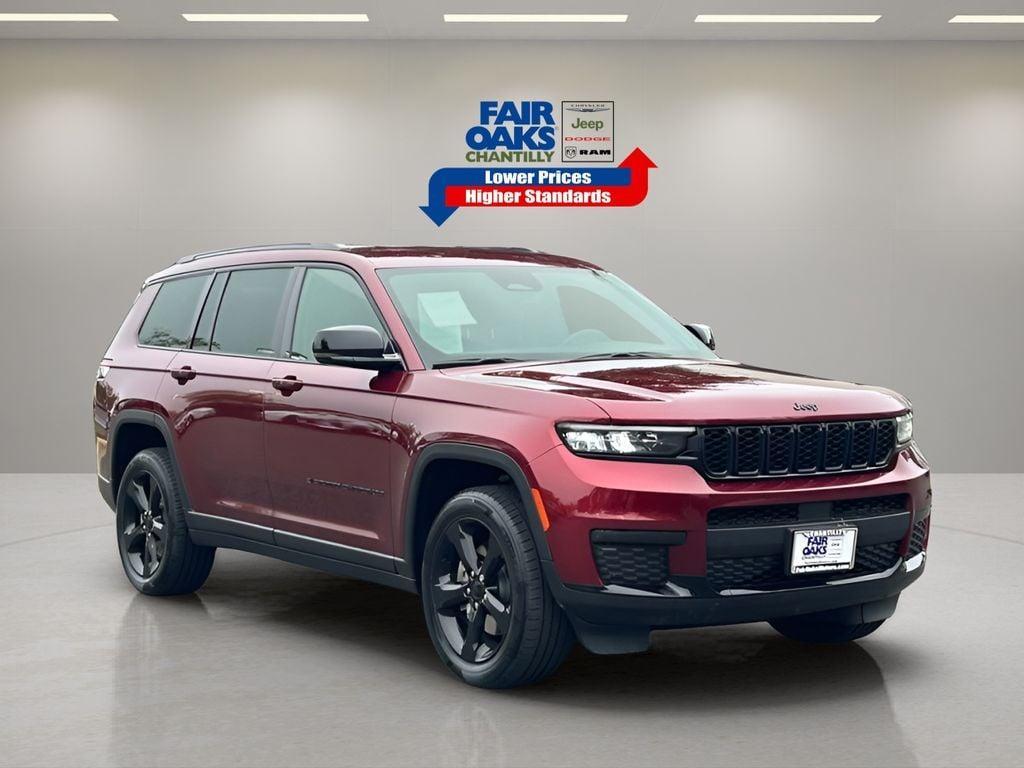 used 2022 Jeep Grand Cherokee L car, priced at $27,000