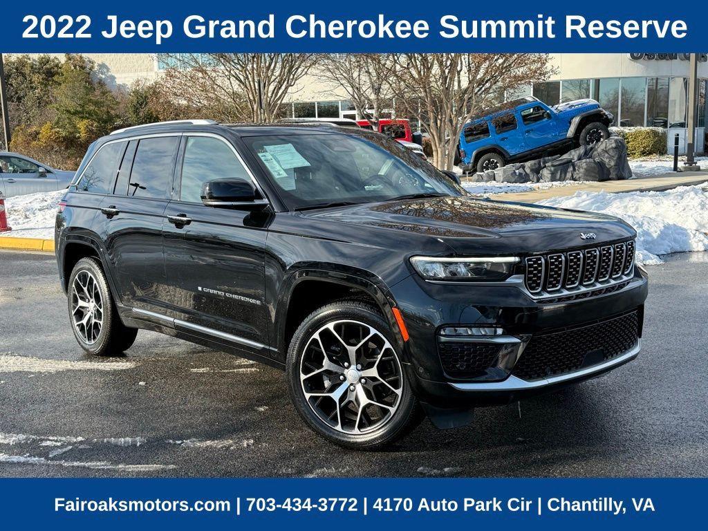 used 2022 Jeep Grand Cherokee car, priced at $40,000