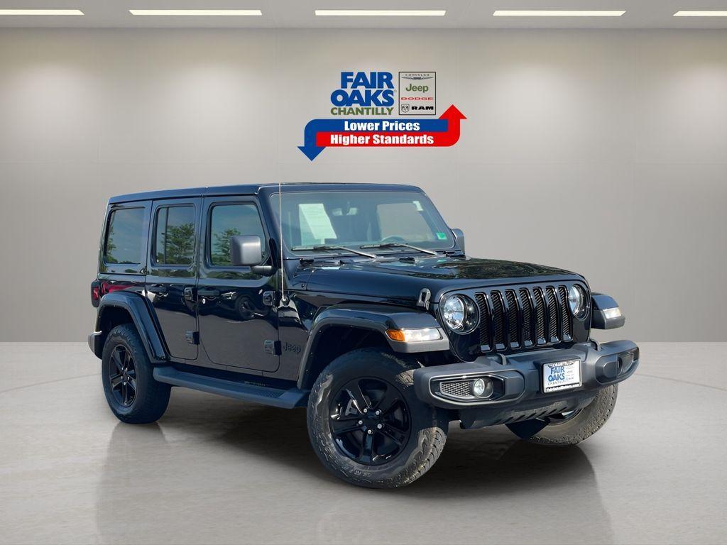 used 2021 Jeep Wrangler Unlimited car, priced at $35,709