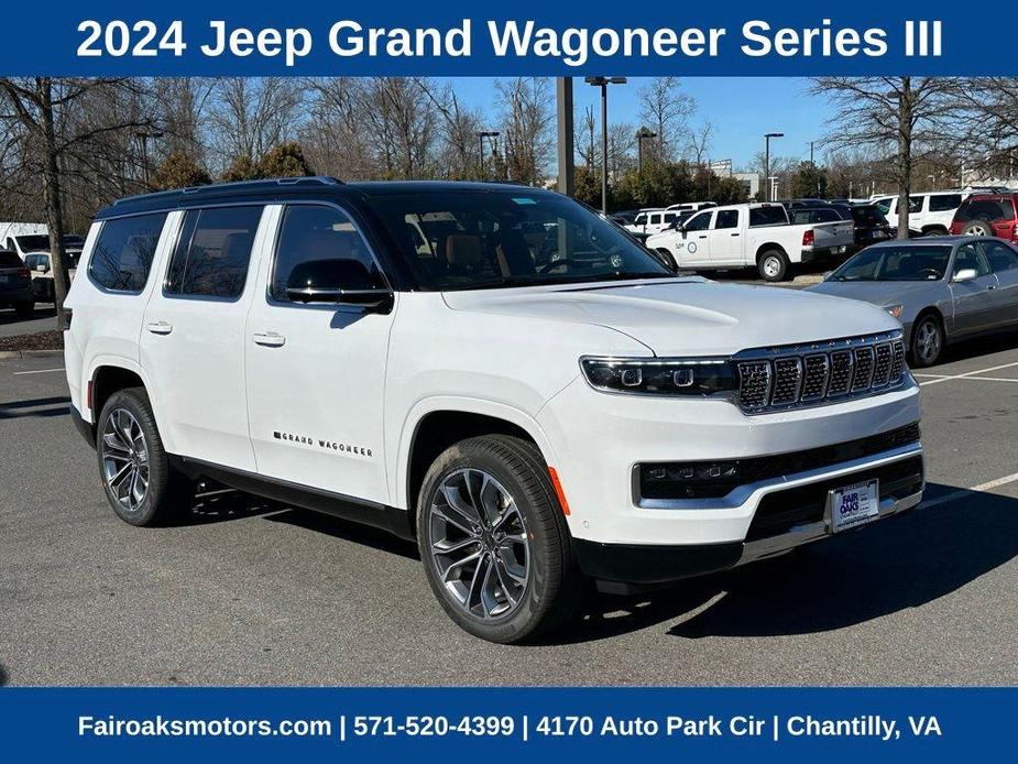 new 2024 Jeep Grand Wagoneer car, priced at $91,524