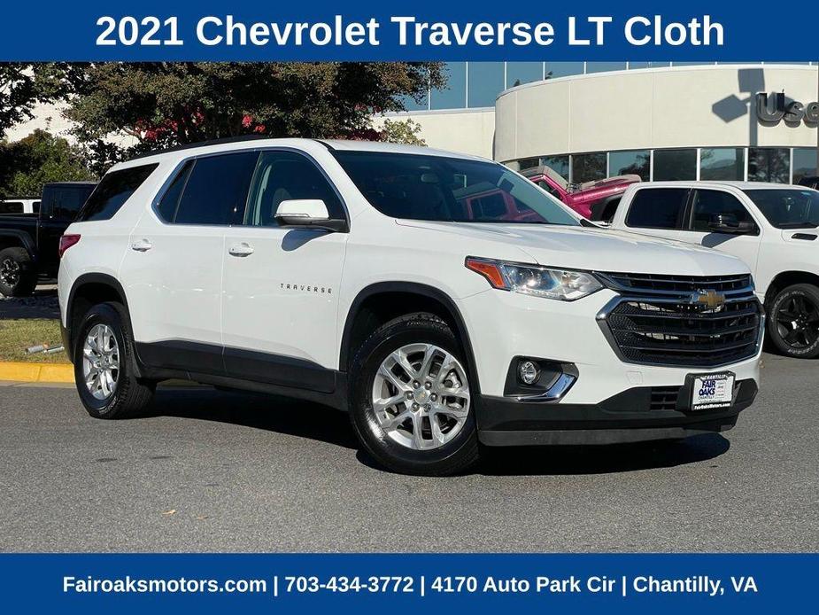 used 2021 Chevrolet Traverse car, priced at $26,500