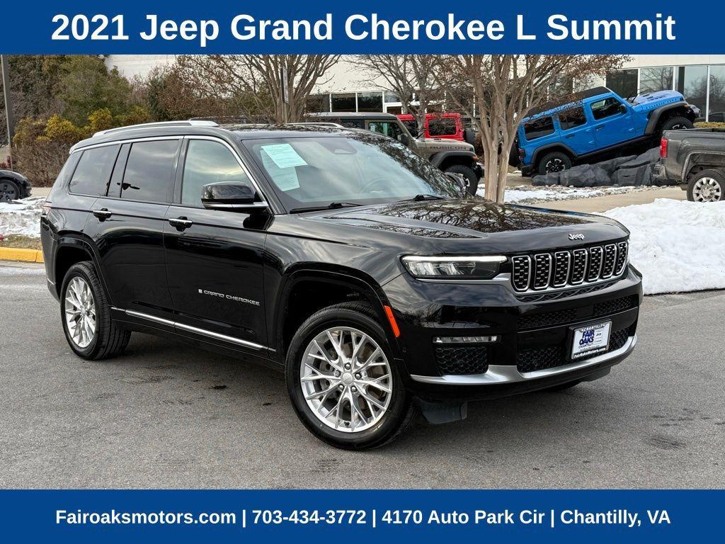 used 2021 Jeep Grand Cherokee L car, priced at $38,417