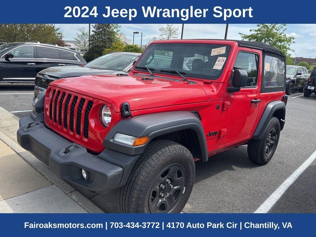 used 2024 Jeep Wrangler car, priced at $29,961