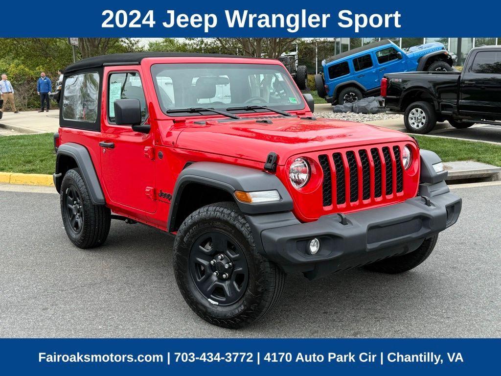 used 2024 Jeep Wrangler car, priced at $29,961