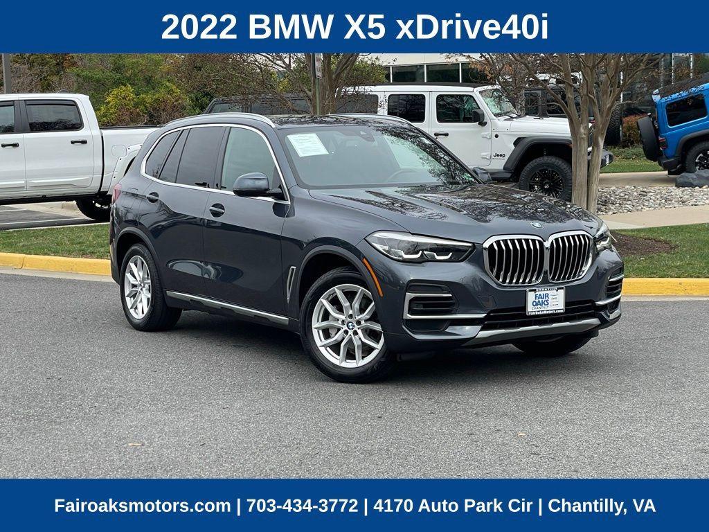 used 2022 BMW X5 car, priced at $47,774