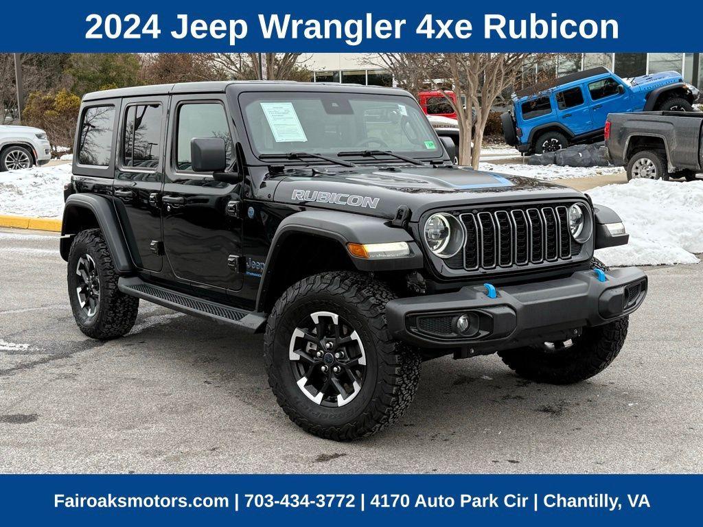 used 2024 Jeep Wrangler 4xe car, priced at $42,201