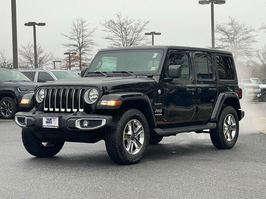 used 2021 Jeep Wrangler Unlimited car, priced at $31,392