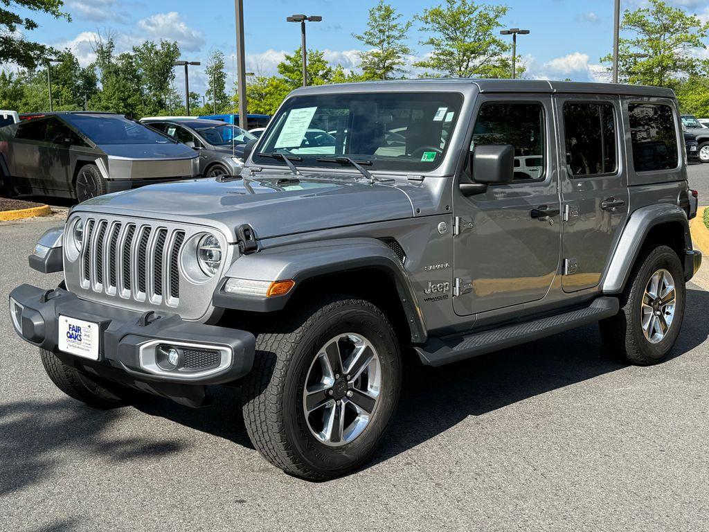 used 2020 Jeep Wrangler Unlimited car, priced at $24,846