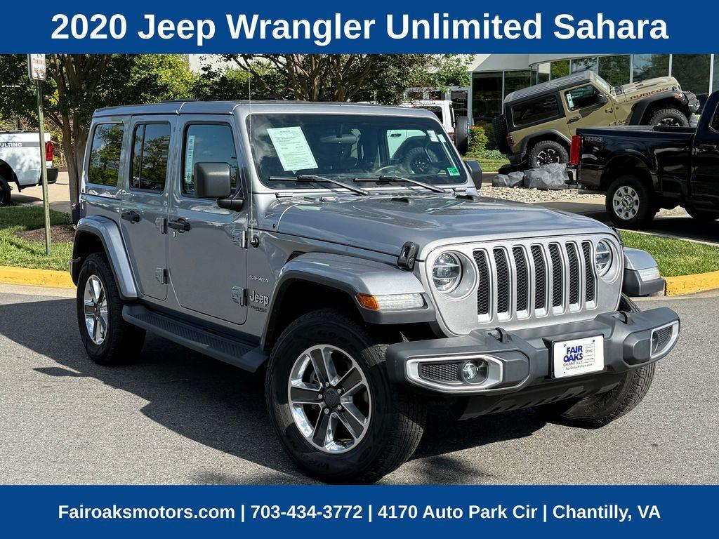used 2020 Jeep Wrangler Unlimited car, priced at $25,483